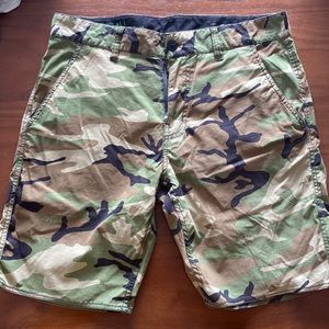 Brixton All Terrain Camo Shorts (32 waist)